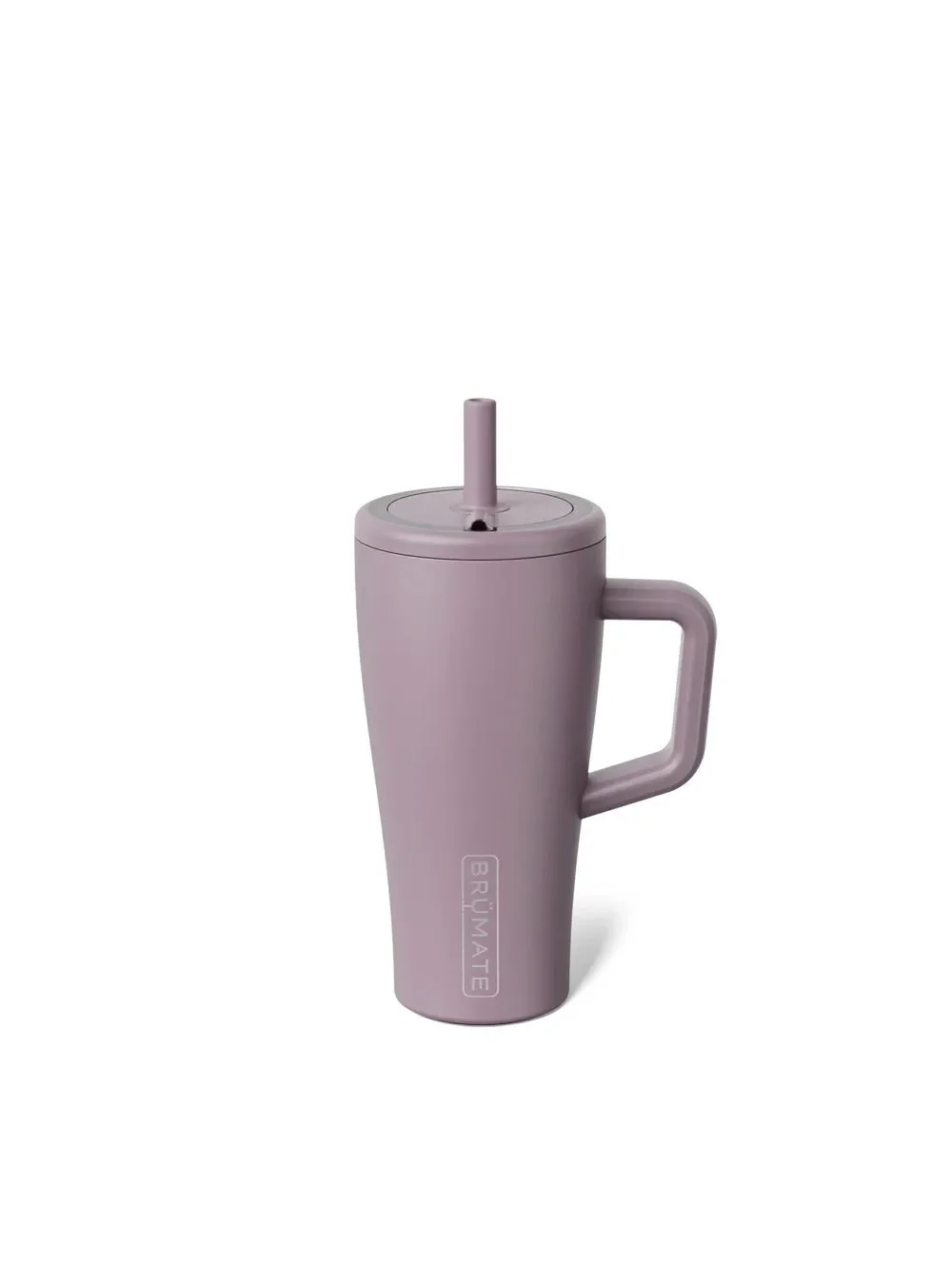 BrüMate Era 30 oz Leakproof Insulated Tumbler Mauve Handle Straw Cup